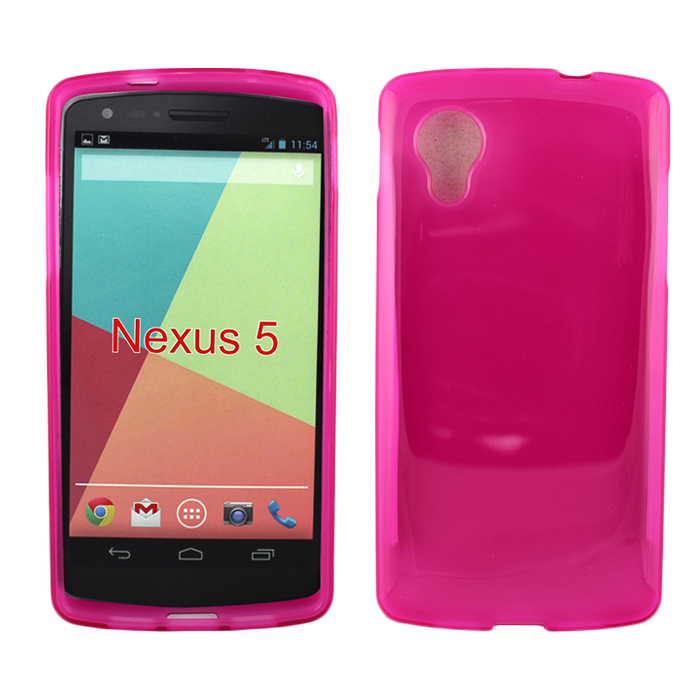 Nexus 5 TPU Gel Case (Pink)